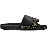 ЧЕХЛИ EA7 EMPORIO ARMANI 7X000110-MC139 TAPE SLIDE U ЧЕРНИ/ЗЛАТИСТИ