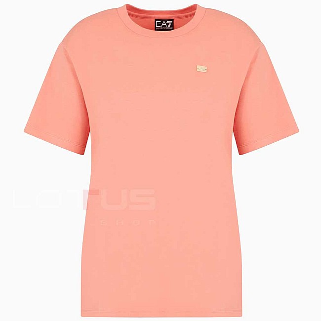 ДАМСКА ТЕНИСКА EA7 EMPORIO ARMANI 7W000028-U4076 TRAIN CORE LADY W TEE SS КОРАЛОВА