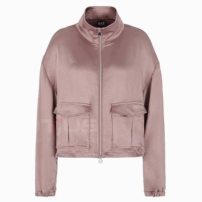 ДАМСКО ГОРНИЩЕ EA7 EMPORIO ARMANI 7W000146-U4079 PRECIOUS W BLUSON SATIN СВЕТЛОКАФЯВО