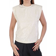 ДАМСКА ТЕНИСКА EA7 EMPORIO ARMANI 7W000482-F8077 GRAPHC SERIES W TEE SS ALLOVER БЕЖОВА