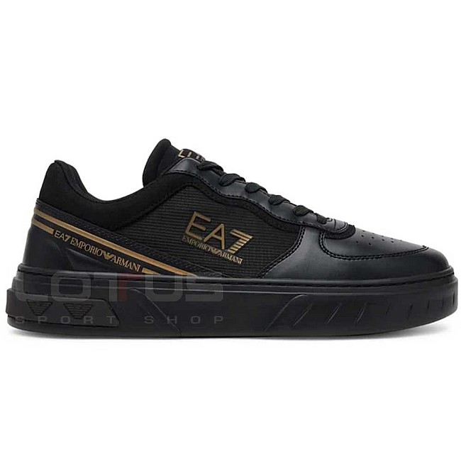 МЪЖКИ ОБУВКИ EA7 EMPORIO ARMANI X8X173-M701 PREMIUM COURT ЧЕРНИ