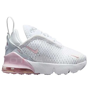 ДЕТСКИ МАРАТОНКИ ЗА МОМИЧЕ NIKE DD1646-122 AIR MAX 270 BT БЕЛИ/РОЗОВИ