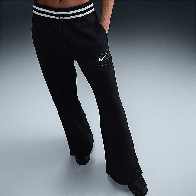 ДАМСКО ДОЛНИЩЕ NIKE HJ0909-010 NSW PHNX FLC HR GX WIDE PNT ЧЕРНО