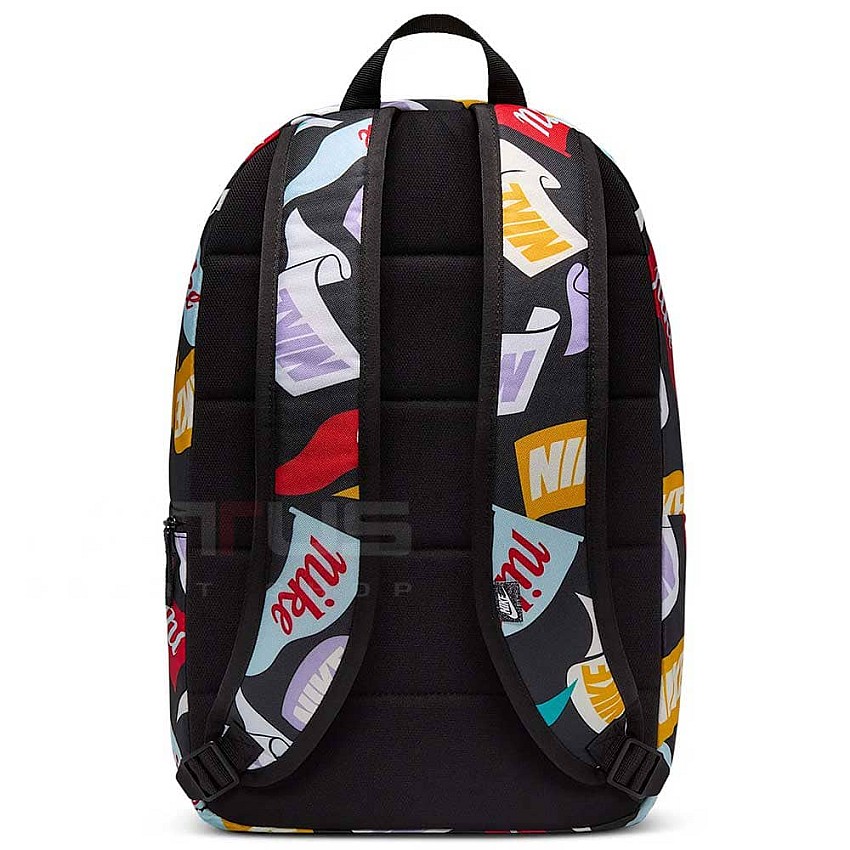 РАНИЦА NIKE HJ8322-010 HERITAGE BKPK - PENANT TOSS ЧЕРНА/МНОГОЦВЕТНА