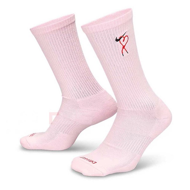 ЧОРАПИ NIKE HJ9381-663 ED PL CSH CRW VDAY 1P РОЗОВИ