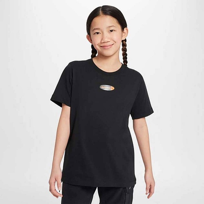 ДЕТСКА ТЕНИСКА ЗА МОМЧЕ NIKE HM5863-010 NSW TEE FTW ЧЕРНА