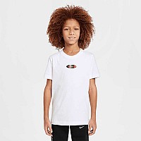 ДЕТСКА ТЕНИСКА ЗА МОМЧЕ NIKE HM5863-100 NSW TEE FTW БЯЛА