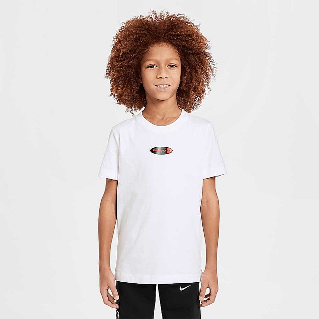 ДЕТСКА ТЕНИСКА ЗА МОМЧЕ NIKE HM5863-100 NSW TEE FTW БЯЛА