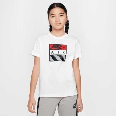 ДЕТСКА ТЕНИСКА ЗА МОМЧЕ NIKE HQ4419-100 AIR TEE БЯЛА