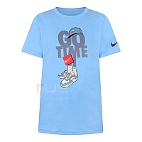 ДЕТСКА ТЕНИСКА ЗА МОМЧЕ NIKE 9Q1104-B9F GO TIME CAPMANDO TEE СИНЯ