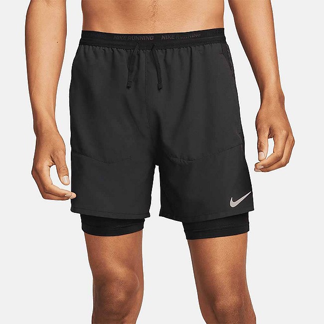 МЪЖКИ КЪСИ ПАНТАЛОНИ NIKE DM4757-010 DF STRIDE 5IN SHRT HYBRID ЧЕРНИ