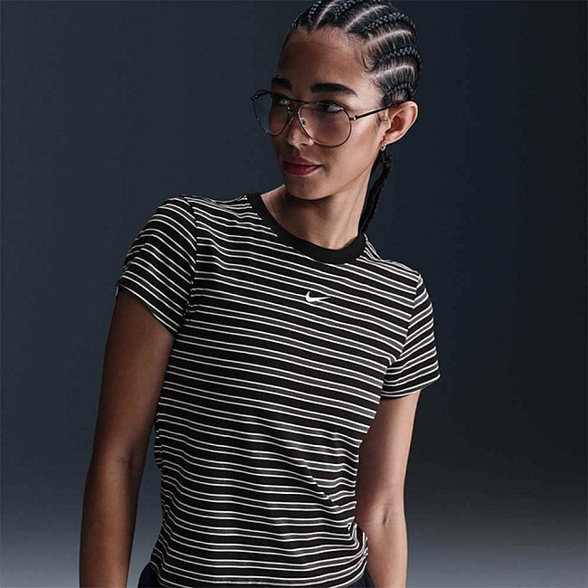 ДАМСКА ТЕНИСКА NIKE HF9524-010 NSW CHLL KNT TEE PNX ЧЕРНА