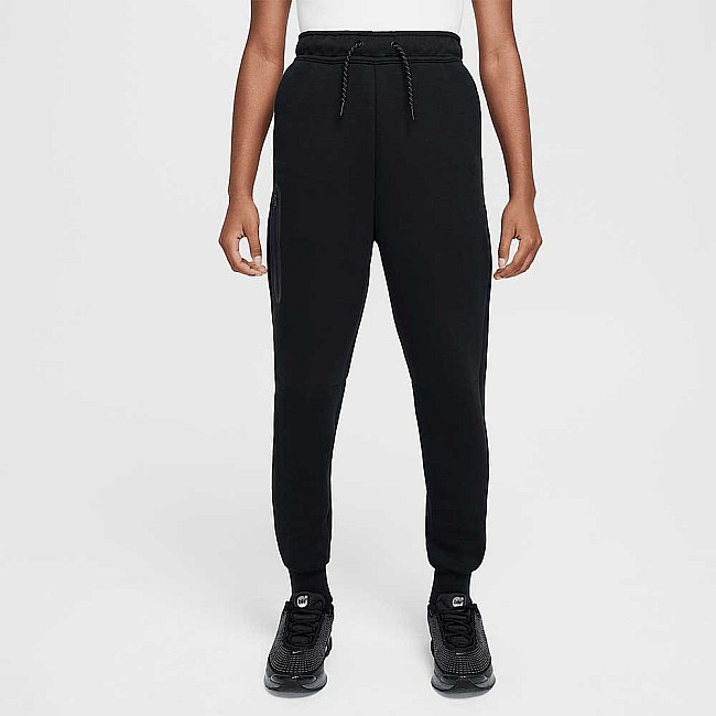 ДЕТСКО ДОЛНИЩЕ ЗА МОМИЧЕ NIKE HV8698-010 NSW TCH FLC JGGR PD ЧЕРНО