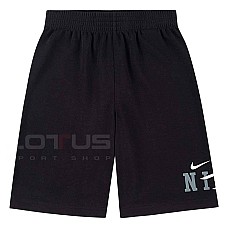 ДЕТСКИ КЪСИ ПАНТАЛОНИ ЗА МОМЧЕ NIKE 9Q1090-023 COLLEGIATE FT SHORT ЧЕРНИ