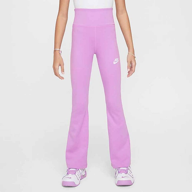 ДЕТСКИ КЛИН ЗА МОМИЧЕ NIKE FZ5585-532 NSW CLSSC HR FLARE TGHT LBR ЛИЛАВ