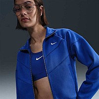 ДАМСКО ГОРНИЩЕ NIKE HJ0975-405 NSW WR POLY KNIT JKT СИНЬО