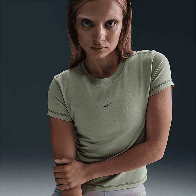 ДАМСКА ТЕНИСКА NIKE HV6525-370 NSW CHLL KNT MD CRP GLS БЛЕДОЗЕЛЕНА