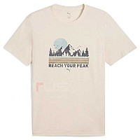 МЪЖКА ТЕНИСКА PUMA 52659887 GRAPHICS OUTDOOR TEE БЕЖОВА
