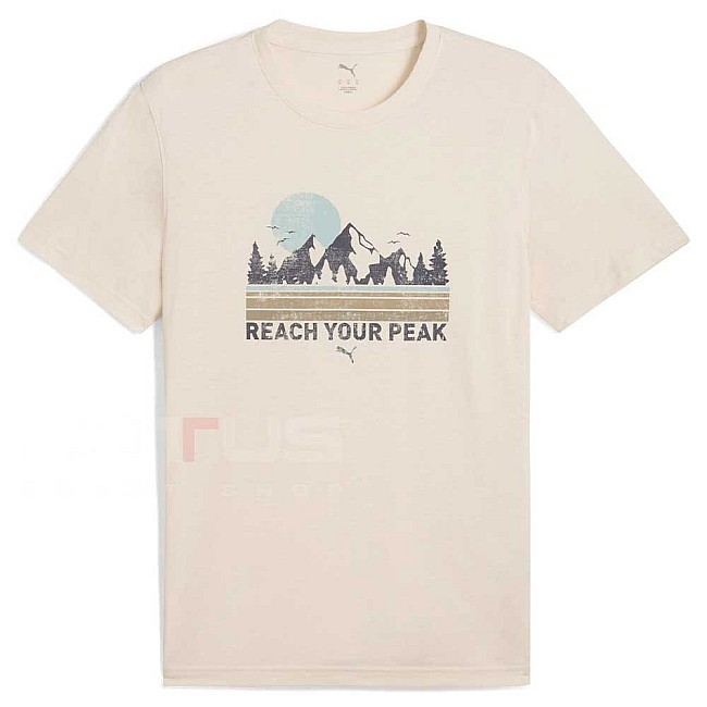 МЪЖКА ТЕНИСКА PUMA 52659887 GRAPHICS OUTDOOR TEE БЕЖОВА