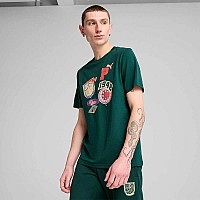 МЪЖКА ТЕНИСКА PUMA 62962760 WARDROBE ESS SPORTS LEGACY FRONT GRAPHIC TEE ТЪМНОЗЕЛЕНА