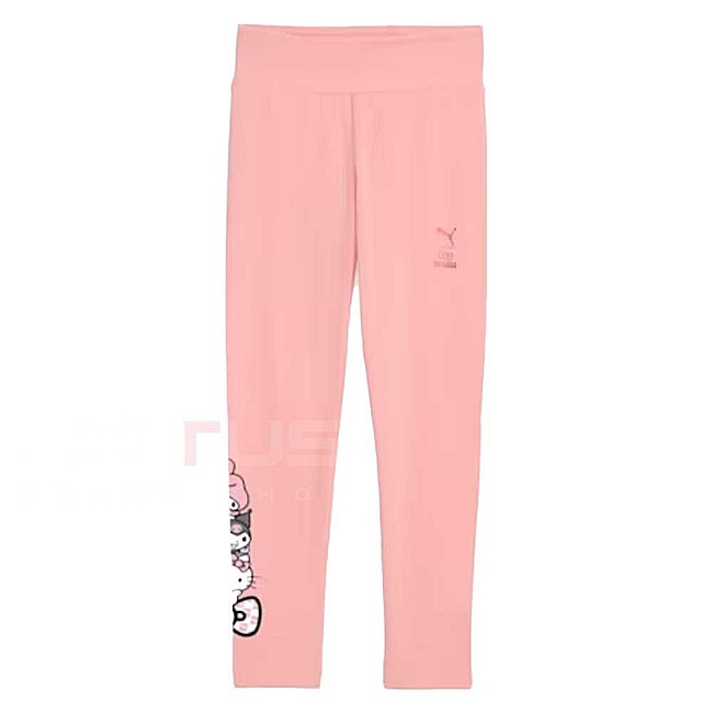ДЕТСКИ КЛИН ЗА МОМИЧЕ PUMA X HELLO KITTY & FRIENDS 63006418 HIGH WAIST LEGGINGS РОЗОВ