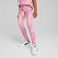 ДЕТСКИ КЛИН ЗА МОМИЧЕ PUMA 68648718 ESS NATURE 2.0 LEGGING G КОРАЛОВ