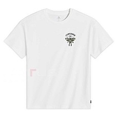 ДАМСКА ТЕНИСКА CONVERSE 10028337-A01 MYSTIC BUTTERFLY TEE БЯЛА