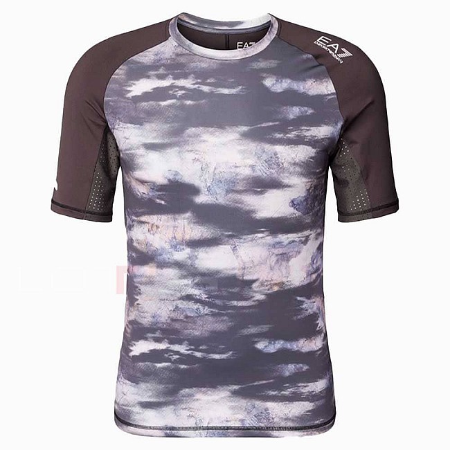 МЪЖКА ТЕНИСКА EA7 EMPORIO ARMANI 7M000045-FC072 VIGOR7 M TEE SS GRAPHIC ЧЕРНА