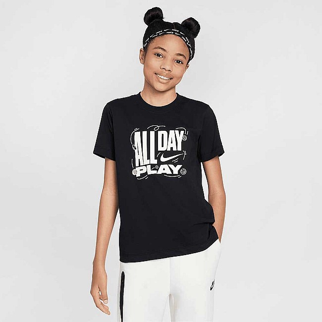 ДЕТКСА ТЕНИСКА ЗА МОМЧЕ NIKE HM5849-010 NSW TEE MULTI SPORT ЧЕРНА