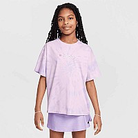 ДЕТСКА ТЕНИСКА ЗА МОМИЧЕ NIKE HQ2348-537 NSW TEE ADAPT TWEEN БЛЕДОЛИЛАВА