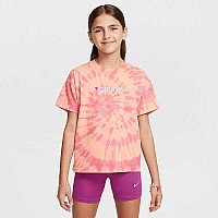 ДЕТСКА ТЕНИСКА ЗА МОМИЧЕ NIKE HQ2348-844 NSW TEE ADAPT TWEEN СВЕТЛООРАНЖЕВА
