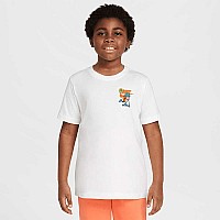 ДЕТСКА ТЕНИСКА ЗА МОМЧЕ NIKE HQ3239-100 NSW TEE BOXY SCOOTER БЯЛА