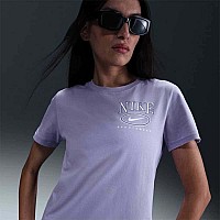 ДАМСКА ТЕНИСКА NIKE IB2447-533 NSW CLUB SS TEE CC БЛЕДОЛИЛАВА