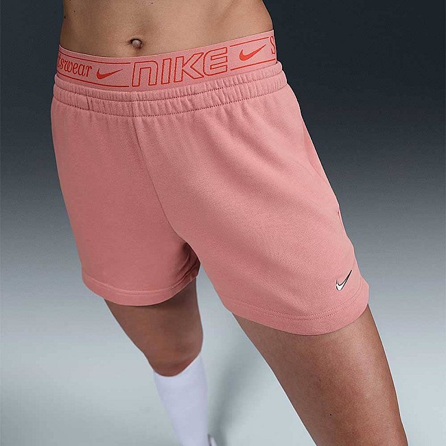 ДАМСКИ КЪСИ ПАНТАЛОНИ NIKE IB7885-618 NSW CHLL FT 4IN SHORT GLS ЧЕРВЕНИ