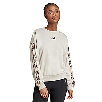 ДАМСКА БЛУЗА ADIDAS JM1836 AOP SWT БЕЖОВА