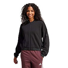 ДАМСКО ГОРНИЩЕ ADIDAS JD9965 SL+ FL BOMBER ЧЕРНО