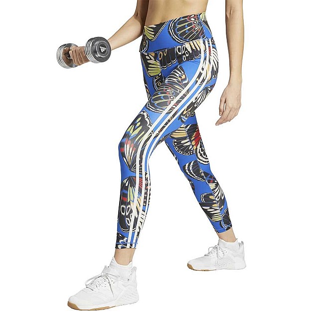 ДАМСКИ КЛИН ADIDAS JL8628 FARM LEGGINGS СИН/ЖЪЛТ