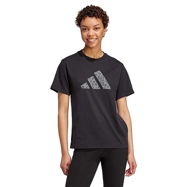 ДАМСКА ТЕНИСКА ADIDAS JV8536 ANIMAL TEE ЧЕРНА