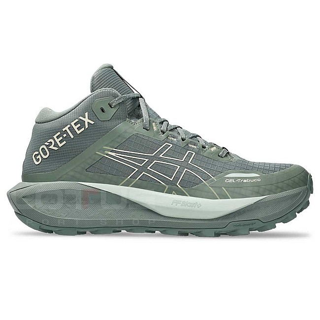 МЪЖКИ ОБУВКИ ASICS 1011C085-400 GEL-TRABUCO MT GTX СИНЬО-ЗЕЛЕНИ
