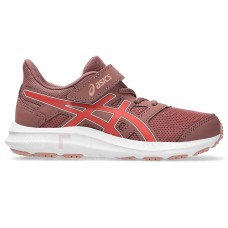 ДЕТСКИ МАРАТОНКИ ЗА МОМИЧЕ ASICS 1014A299-602 JOLT 4 PS ЧЕРВЕНО-КАФЯВИ