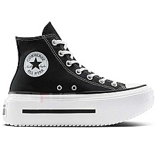 ДАМСКИ КЕЦОВЕ CONVERSE A12975C CHUCK TAYLOR ALL STAR LIFT DOUBLE STACK ЧЕРНИ