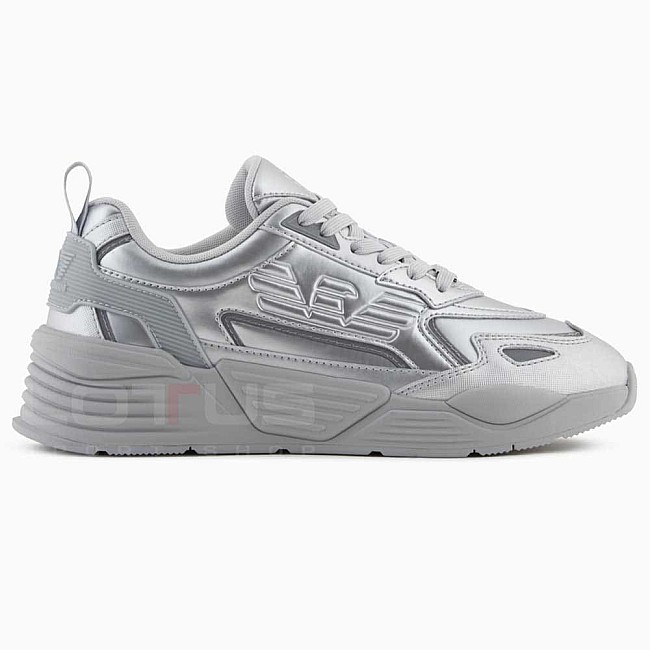 ДАМСКИ МАРАТОНКИ EA7 EMPORIO ARMANI 7X000306-MZ047 ACE RUNNER SPECIAL СРЕБРИСТИ