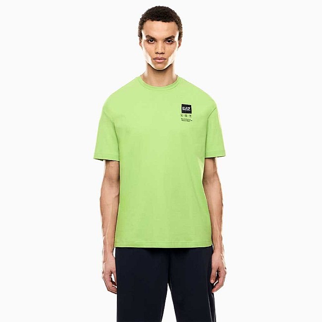 МЪЖКА ТЕНИСКА EA7 EMPORIO ARMANI 7M000976-U7116 LOGO SERIES M TEE SS WRITINGS СВЕТЛОЗЕЛЕНА