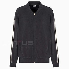 ДАМСКО ГОРНИЩЕ EA7 EMPORIO ARMANI 7W000566-U8117 SPORTY 4EVER T-TOP FZ ТЪМНОСИВО