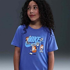 ДЕТСКА ТЕНИСКА ЗА МОМЧЕ NIKE HV5214-411 NSW TEE BOXY BREAK DANCE СИНЯ