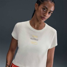 ДАМСКА ТЕНИСКА NIKE IH8506-133 NSW TEE CLASSICS+ SPD КРЕМАВА