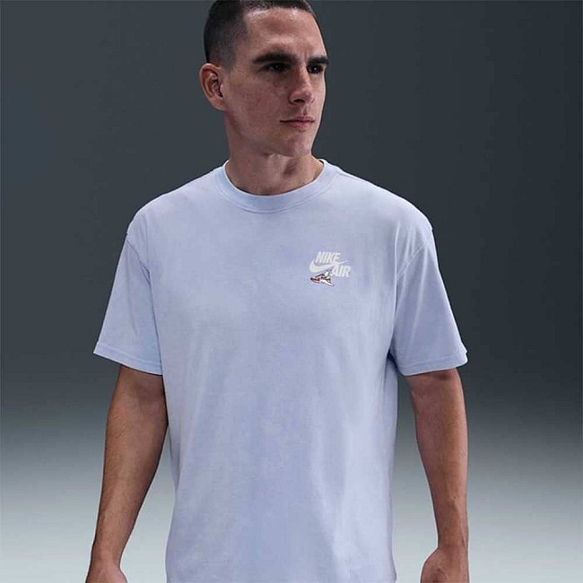 МЪЖКА ТЕНИСКА NIKE HQ9275-057 NSW TEE OC FB GFX FW CULTURE СИВО-СИНЯ