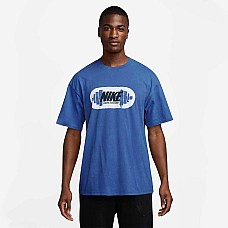 МЪЖКА ТЕНИСКА NIKE HV4133-411 TEE M90 GYM HERITAGE СИНЯ