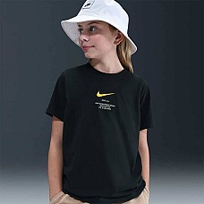 ДЕТСКА ТЕНИСКА ЗА МОМЧЕ NIKE IH5202-010 NSW ATHL TEE REG ЧЕРНА