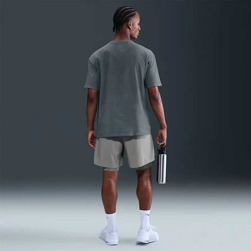 МЪЖКА ТЕНИСКА NIKE HV4133-084 TEE M90 GYM HERITAGE СИВА